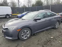 Salvage cars for sale at Waldorf, MD auction: 2016 Honda Civic LX