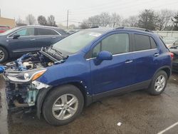 Salvage cars for sale at Moraine, OH auction: 2017 Chevrolet Trax 1LT