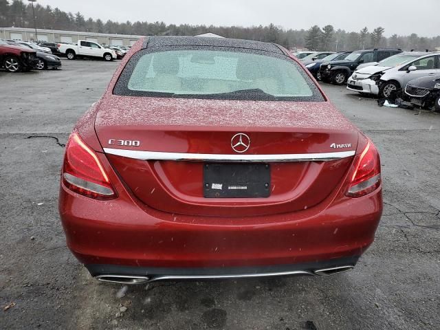 2016 Mercedes-Benz C 300 4matic