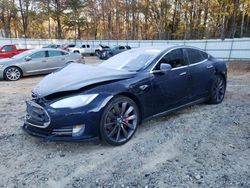 Tesla salvage cars for sale: 2014 Tesla Model S