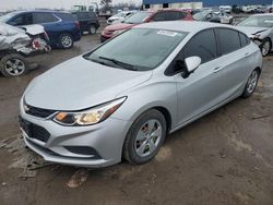 Chevrolet salvage cars for sale: 2017 Chevrolet Cruze LS