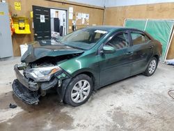 Salvage cars for sale from Copart Kincheloe, MI: 2014 Toyota Corolla L