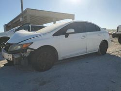 Salvage cars for sale at West Palm Beach, FL auction: 2012 Honda Civic LX