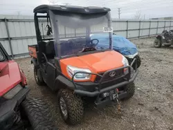 Salvage motorcycles for sale at Elgin, IL auction: 2015 Kubota RTV-X1120D