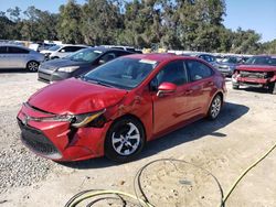 Salvage cars for sale at Ocala, FL auction: 2020 Toyota Corolla LE