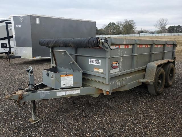 2021 Covered Wagon RED Wagon Trailers LLC 12' Dump Gray