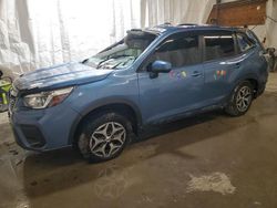 Salvage cars for sale at Ebensburg, PA auction: 2019 Subaru Forester Premium