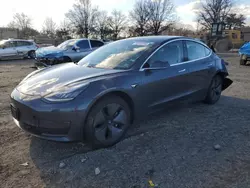 Tesla salvage cars for sale: 2018 Tesla Model 3