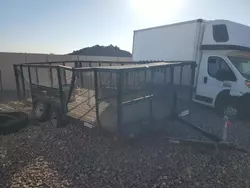 Salvage trucks for sale at Phoenix, AZ auction: 2001 TRA Haulmark