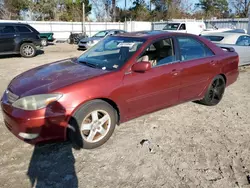 2002 Toyota Camry LE en venta en Hampton, VA