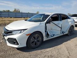 Honda salvage cars for sale: 2019 Honda Civic EX