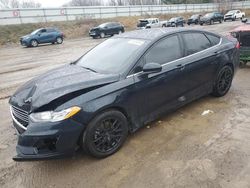 Salvage cars for sale at Davison, MI auction: 2020 Ford Fusion SE