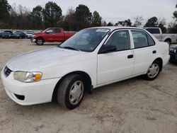 Salvage cars for sale at Hampton, VA auction: 2002 Toyota Corolla CE