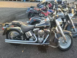 Salvage motorcycles for sale at Phoenix, AZ auction: 2002 Harley-Davidson Flstfi