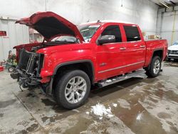 Salvage cars for sale at Milwaukee, WI auction: 2018 GMC Sierra C1500 SLT