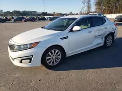 Vehiculos salvage en venta de Copart Dunn, NC: 2015 KIA Optima EX