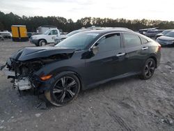 Salvage cars for sale at auction: 2017 Honda Civic Touring