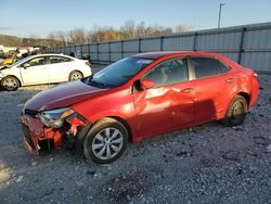 Salvage cars for sale at Lawrenceburg, KY auction: 2016 Toyota Corolla L