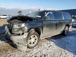 2015 Chevrolet Suburban K1500 LT en venta en Woodhaven, MI