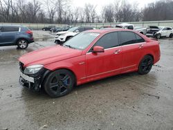 Salvage cars for sale at Ellwood City, PA auction: 2011 Mercedes-Benz C 300 4matic