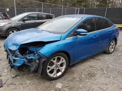 Salvage cars for sale at Waldorf, MD auction: 2014 Ford Focus Titanium