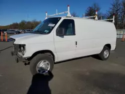 Salvage trucks for sale at Brookhaven, NY auction: 2011 Ford Econoline E250 Van