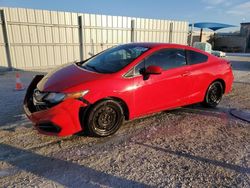 Honda salvage cars for sale: 2015 Honda Civic LX