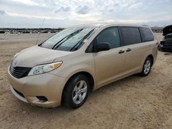 Salvage cars for sale from Copart San Antonio, TX: 2012 Toyota Sienna Base