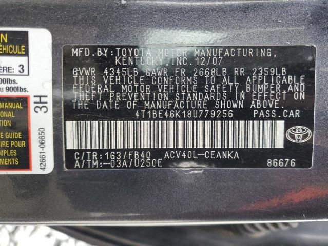 2008 Toyota Camry CE