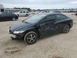 Salvage cars for sale at Harleyville, SC auction: 2015 Honda Civic SE