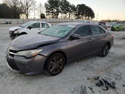 Salvage cars for sale at Loganville, GA auction: 2015 Toyota Camry LE