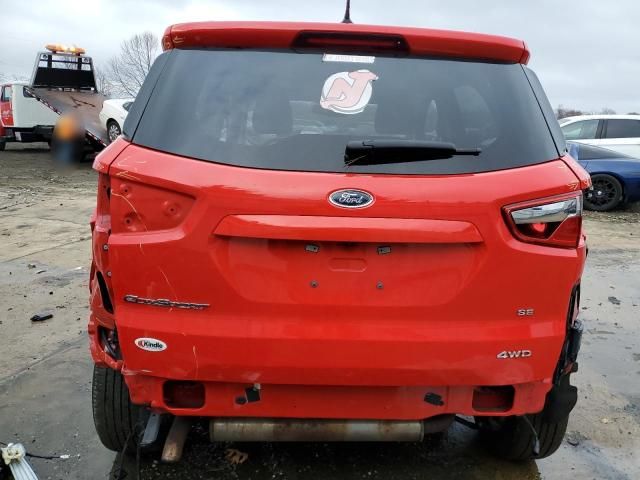 2020 Ford Ecosport SE