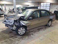 Salvage cars for sale at Indianapolis, IN auction: 2003 Honda Civic LX