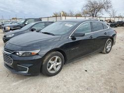 Chevrolet Vehiculos salvage en venta: 2018 Chevrolet Malibu LS