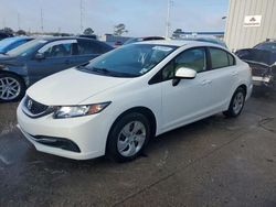 Salvage cars for sale from Copart New Orleans, LA: 2014 Honda Civic LX