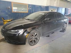 Salvage cars for sale at Indianapolis, IN auction: 2015 Chrysler 200 S