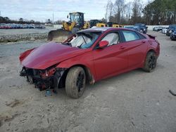 Salvage cars for sale at Dunn, NC auction: 2022 Hyundai Elantra SEL