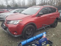 Salvage cars for sale from Copart Waldorf, MD: 2013 Toyota Rav4 LE