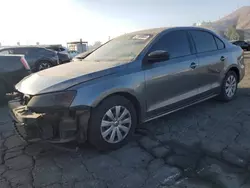 Salvage cars for sale at Colton, CA auction: 2015 Volkswagen Jetta Base