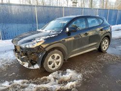 Salvage cars for sale at Moncton, NB auction: 2021 Hyundai Tucson SE