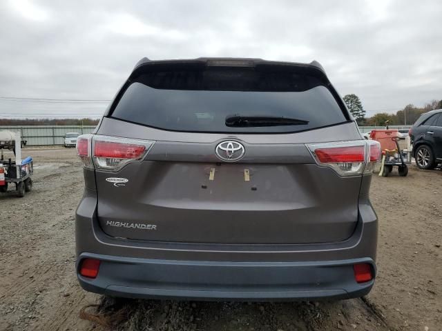 2016 Toyota Highlander LE