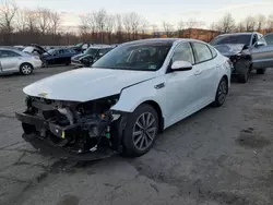 Salvage cars for sale at Marlboro, NY auction: 2019 KIA Optima EX