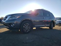 Salvage cars for sale at New Britain, CT auction: 2013 Nissan Pathfinder S