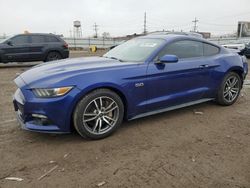 Salvage cars for sale at Chicago Heights, IL auction: 2016 Ford Mustang GT