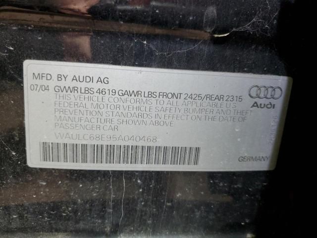 2005 Audi A4 1.8T Quattro