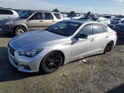 Salvage cars for sale at Antelope, CA auction: 2015 Infiniti Q50 Base