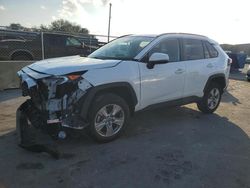 Salvage cars for sale at Orlando, FL auction: 2021 Toyota Rav4 XLE