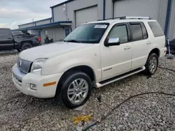 Salvage cars for sale at Wayland, MI auction: 2007 Mercury Mountaineer Premier