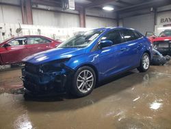 Salvage cars for sale at Elgin, IL auction: 2018 Ford Focus SE