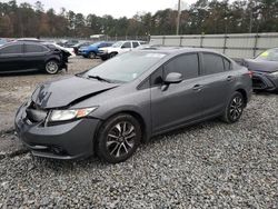 Salvage cars for sale at Ellenwood, GA auction: 2013 Honda Civic EXL